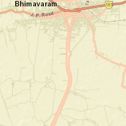 Bhimavaram Street Map