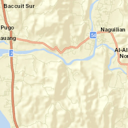 Bauang Street Map