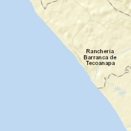 Barra de Tecoanapa Street Map