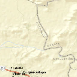 Cuajinicuilapa Street Map