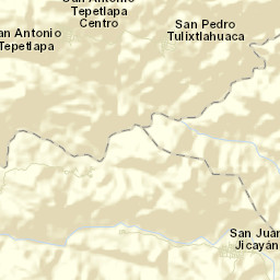 San Antonio Tepetlapa Street Map