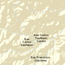 San Carlos Yautepec Street Map