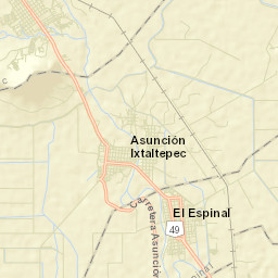 Asunción Ixtaltepec Street Map
