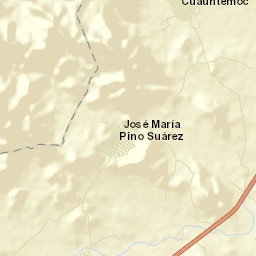 Cuauhtémoc Street Map