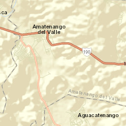 Amatenango del Valle Street Map