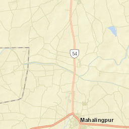 Mahalingpur Street Map