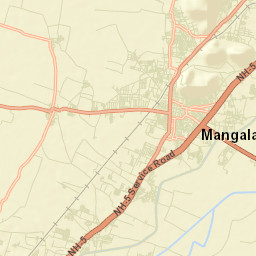 Mangalagiri Street Map