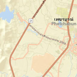 Phetchabun Street Map