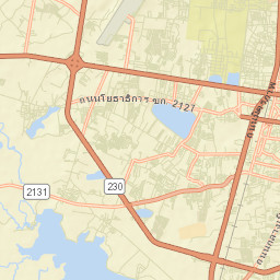Amphoe Mueang Khon Kaen Street Map