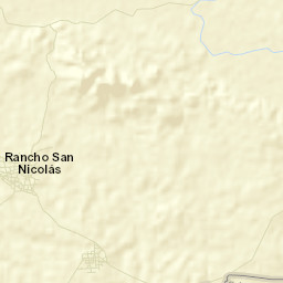 San Nicolás Street Map