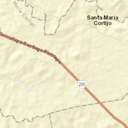 Santa María Cortijo Street Map