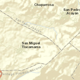 San Pedro Jicayán Street Map