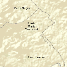 San Miguel Tetepelcingo Street Map