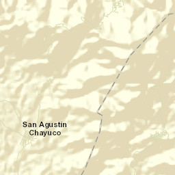 San Agustín Chayuco Street Map
