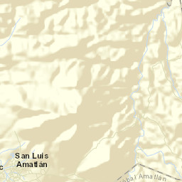 San Luis Amatlán Street Map