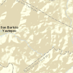 San Bartolo Yautepec Street Map