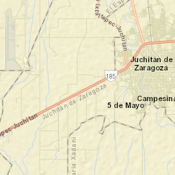 El Espinal Street Map