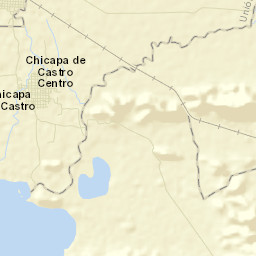 Chicapa de Castro Street Map