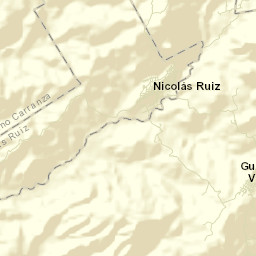 Guadalupe Victoria Street Map