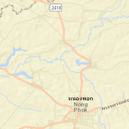 Amphoe Nong Phok Street Map
