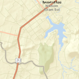 Amphoe Nikhom Kham Soi Street Map