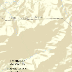 Tataltepec de Valdés Street Map