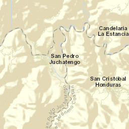 San Cristóbal Honduras Street Map