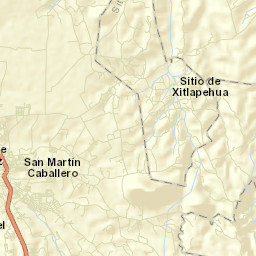 Sitio de Xitlapehua Street Map