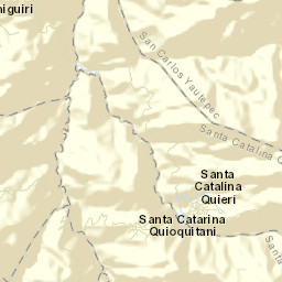 Santa Catalina Quierí Street Map