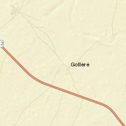 Goléré Street Map