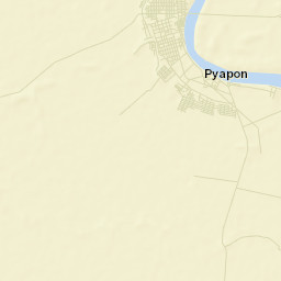 Pyapon Street Map