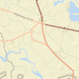 Amphoe Kamalasai Street Map