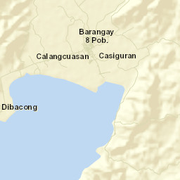 Casiguran Street Map