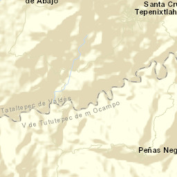 Tepenixtlahuaca Street Map