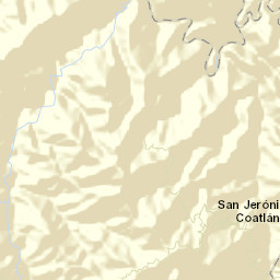 San Jerónimo Coatlán Street Map