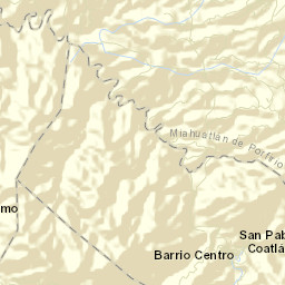San Pablo Coatlán Street Map