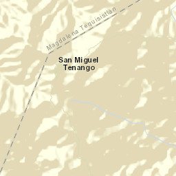 San Miguel Tenango Street Map