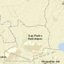 San Pedro Huilotepec Street Map