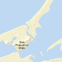 San Francisco del Mar Viejo Street Map