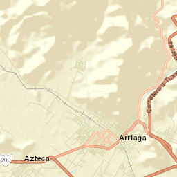 Arriaga Street Map