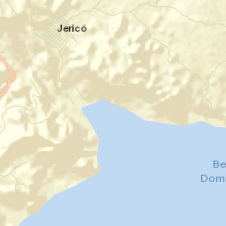 Jericó Street Map