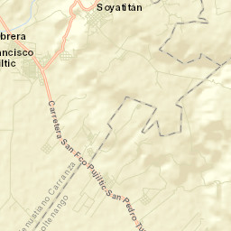 Soyatitán Street Map