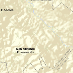 San Antonio Buenavista Street Map