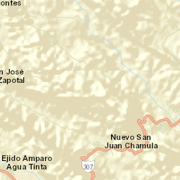 Nuevo San Juan Chamula Street Map