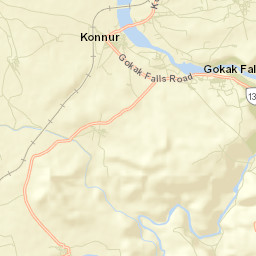 Konnur Street Map