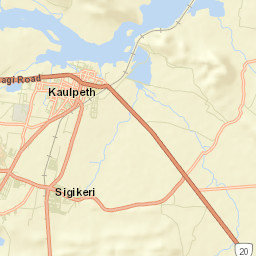 Bagalkot Street Map