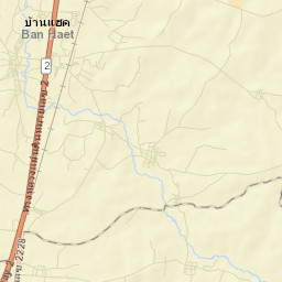 Amphoe Ban Haet Street Map