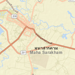 Maha Sarakham Street Map