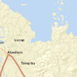 Alaminos Street Map