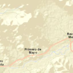 Revolución Mexicana Street Map